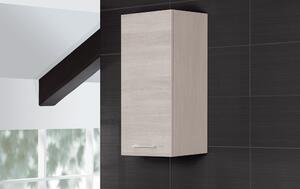 Mobile da Bagno Pensile Singolo 33Cm Rovere Chiaro