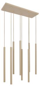 Lampada a sospensione SUNO beige 8xG9x15W in metallo, dimensioni: 120x60x20 cm, IP20, Kaja