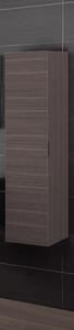 Mobile da Bagno Pensile in Mdf Marrone 120X30X30 Cm
