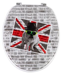 Copriwater Universale 5,5x45x38 cm in MDF Bulldog