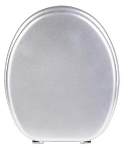 Copriwater Universale 5,5x45x38 cm in MDF Silver