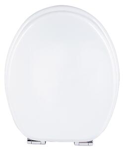 Copriwater Universale 5,5x45x38 cm in MDF con Chiusura Soft Bianco