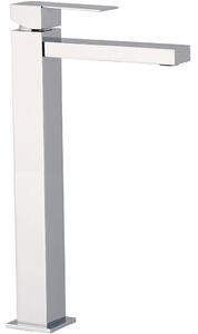 Rubinetto Miscelatore Monocomando Lavabo Alto XXL in Ottone Mariani Polar Cromato
