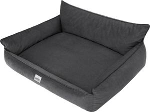 Letto ortopedico per cani JOKER letto per cani divano letto posto letto cesto materasso letto per animali XXXL 132x106 cm antracite velours