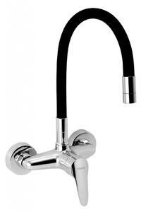 Miscelatore per lavello con braccio flessibile Titania Iris New chrome 94480,0C