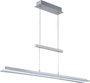 Lampada a sospensione Reality Smash LED 18W nichel opaco CCT colore luce regolabile touch