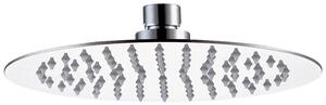 Soffione Doccia Tondo in Acciaio Inox Mariani Cromato Ø20 cm