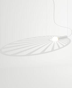 Lampada a sospensione LEHDET bianco 1xE27 15W acciaio 150x80x110cm Thoro Lighting