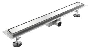Canalina di Scarico 70x7 cm in Acciaio Inox a Pavimento Linea