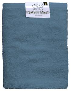 Set Spugna Asciugamani Ospite + Salvietta Erika Blue Denim