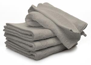 Set Spugna Asciugamani Ospite + Salvietta Beige