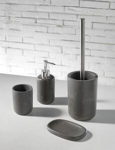 Set 4 Accessori da Bagno in Resina TFT Praia Grigio