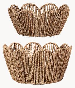 Set di 2 cestini in fibra naturale Chaumiere
