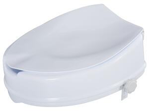 Sedile Rialzo per WC 35x40x16 cm in Polipropilene Bianco
