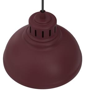 Lampadario a sospensione con cavo SVEN 2xE27/15W/230V bordeaux