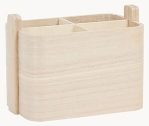 Scatola portaoggetti in legno di paulownia Anordi