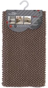 Tappeto Bagno in Cotone Tortora Feridras Mais 50x80 cm