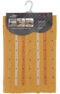 Tappeto Bagno in Cotone con Antiscivolo Giallo Feridras Duna 50x90 cm