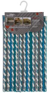 Tappeto Bagno in Cotone Ciniglia con Antiscivolo Tortora Feridras Twist 50x90 cm