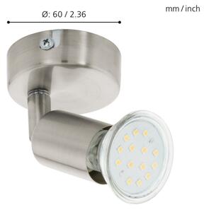 Eglo 92595 - Luce Spot da parete a LED BUZZ-LED 1xGU10/2,8W/230V