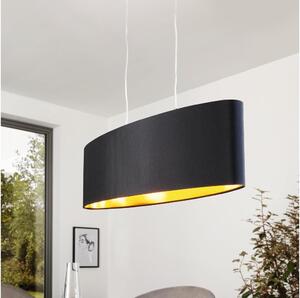 Eglo 55266 - Lampadario a sospensione con filo MASERLO 2xE27/60W/230V nero