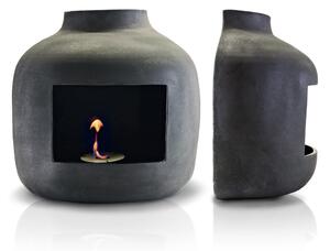 Camino a Bioetanolo da Parete in Ceramica 50x60 cm Ferazzoli Apple Canna di Fucile