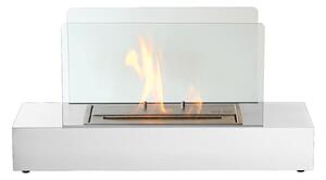Camino a Bioetanolo da Tavolo 40x16,5x24 cm Karlsen Cremona Bianco