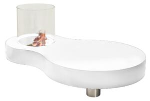 Camino a Bioetanolo da Pavimento 41x95 cm Karlsen Panarea Bianco