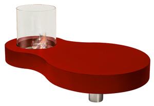Camino a Bioetanolo da Pavimento 41x95 cm Karlsen Panarea Rosso