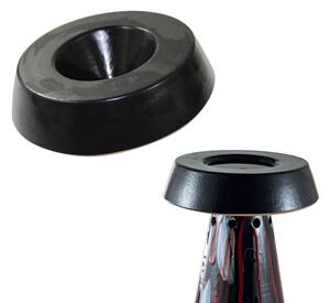 Deflettore Diffusore Aroma-Terapia per Camini a Bioetanolo in Ceramica Ferazzoli Nero
