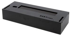 Bruciatore a Bioetanolo per Camini 1L 40,9x13,7 cm Ruby Fires Ceramic Burner 4114B Nero