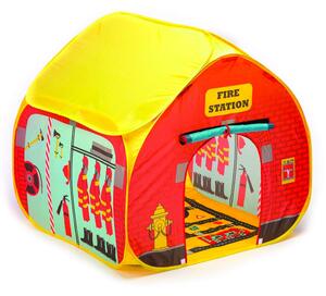 Tenda Casetta per Bambini Autoaprente Fun 2 Give Caserma dei Pompieri