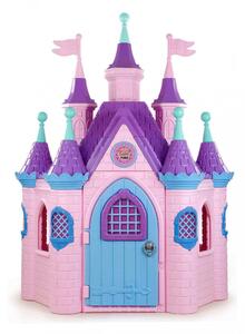 Casetta Gioco per Bambini Super Palazzo 123x100x102 h cm in Plastica Multicolor