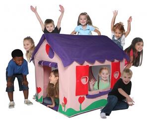 Casetta Tenda Bambini in tessuto Bazoongi Dollhouse
