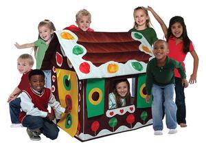 Casetta Tenda Bambini in tessuto Bazoongi Gingerbread House