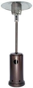 Stufa da Esterno Fungo a Gas Gpl 13 kW Patio Lux Moka
