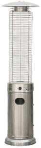 Stufa da Esterno a Cilindro Gas Gpl 12 kW Kraus Ares Silver