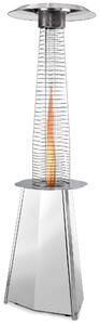 Stufa da Esterno Fungo a Gas GPL 10 kW Solflame Siabs Inox