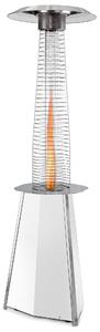 Stufa da Esterno Fungo a Gas GPL 10 kW Solflame Siabs Bianco