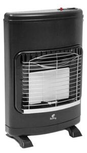 Stufa a Gas Metano Infrarossi 4500W 3 Mattoni Nera