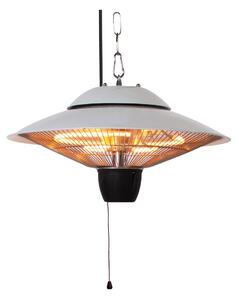 Stufa Elettrica da Soffitto per Esterno 1500W Qlima PEC2015 Silver