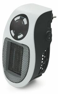 Stufa Stufetta da Parete 500W Display LCD Kooper Pluggy Bianco