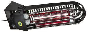 Stufa Elettrica ad Infrarossi 40x13,2x9 cm da Parete 600W Moel Lucciola