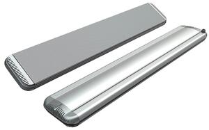 Stufa Elettrica ad Infrarossi 110x20,1x5,8 cm da Soffitto 1500W in Alluminio Moel Hot-Top Silver