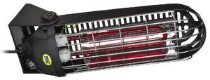 Stufa Elettrica ad Infrarossi 40x13,2x9 cm da Parete 800W Moel Lucciola