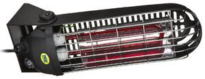 Stufa Elettrica ad Infrarossi 47x13,2x9 cm da Parete 1200W Moel Lucciola