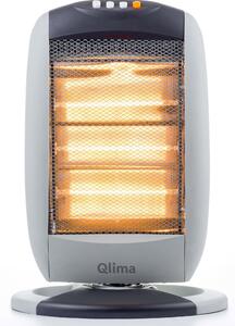 Stufa Alogena 1200W 3 Elementi Qlima EIH 1200 Bianca