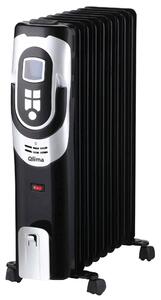 Stufa Termosifone ad Olio 1500W Qlima EOR1515 LCD Nero