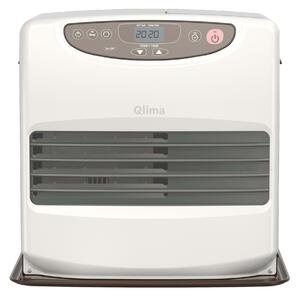 Stufa Elettronica a Combustione Liquido Portatile Qlima SRE9046 C-2 Bianca