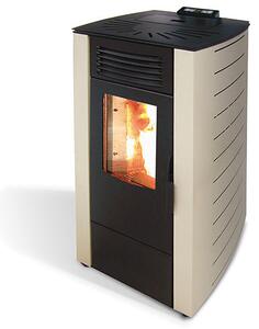 Stufa a Pellet Ad Aria 7.0Kw 160M3 King 8 Sabbia